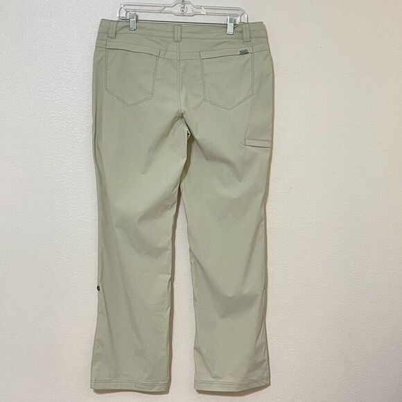 NWT Eddie Bauer Women's Travex Horizon Oyster Pants Size 12 Flexion Travex - Picture 2 of 10